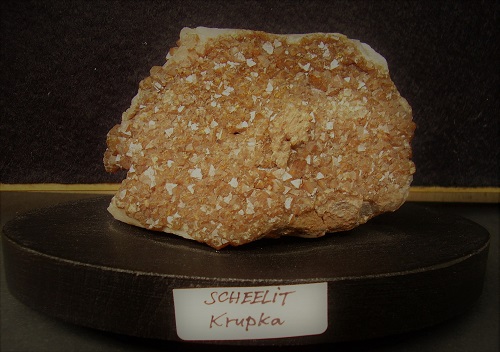 SCHEELIT Krupka, st.sběr